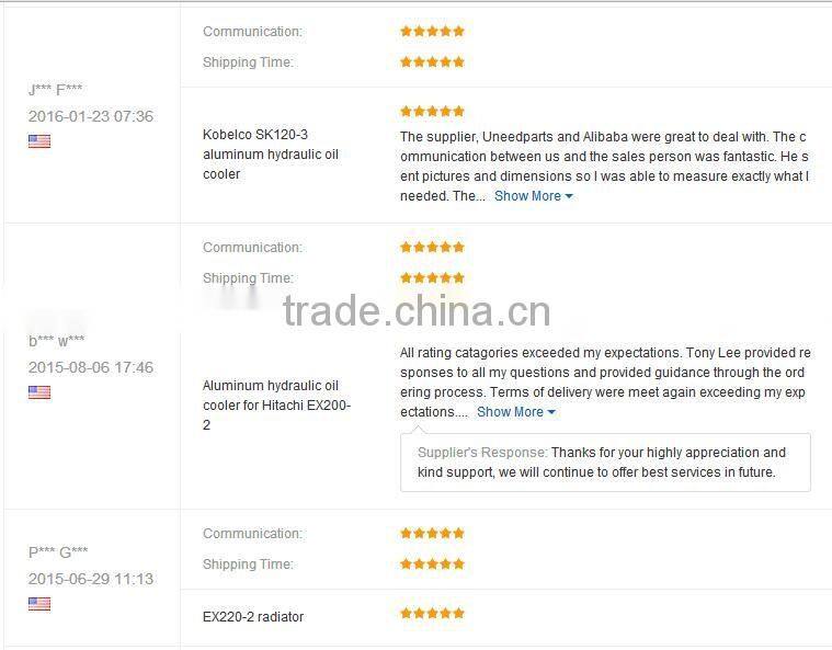 Factory direct supply Kobelco SK260-8 radiator