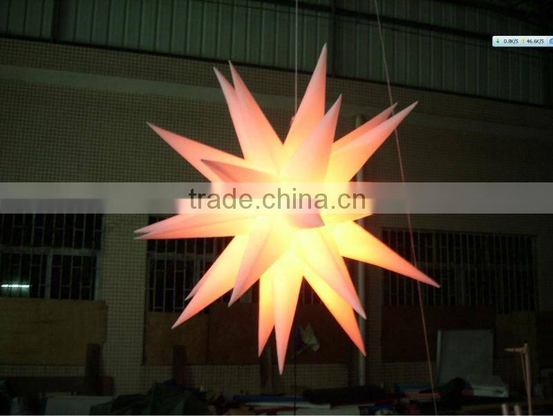 LED inflatable star