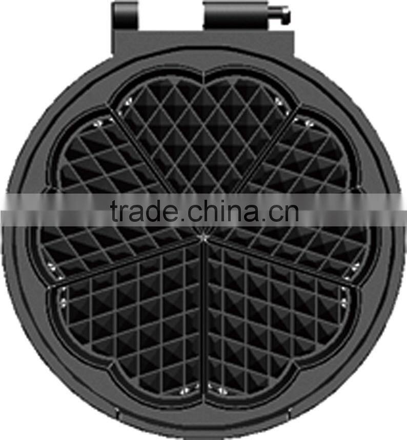 5-Cavity HEART Shaped Electric Waffle Maker
