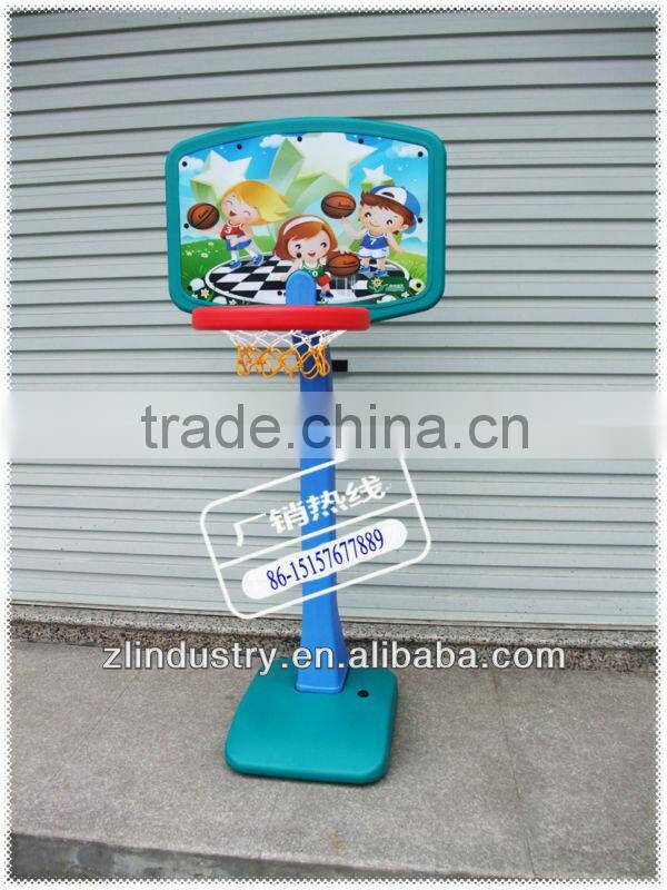 Children middle size basketball stands
