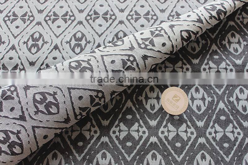 jean elastic jacquard fabric