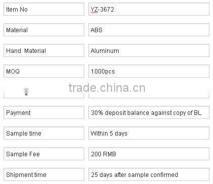 Plastic Round 3D Wall Clock