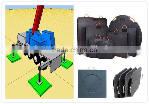 Outrriger Pad For Crane/anti-impact uhmwpe sheet/uv resistant uhmw-pe crane outrigger pad