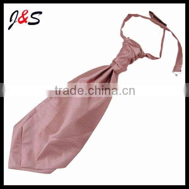 latest mens polyester ascot tie 008