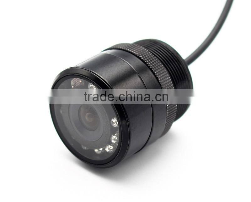 Wide Viewing Angle Waterproof Reversing Camera IR 7 LED Night Vision Car Rear View Camera CMOS imaging Sensor