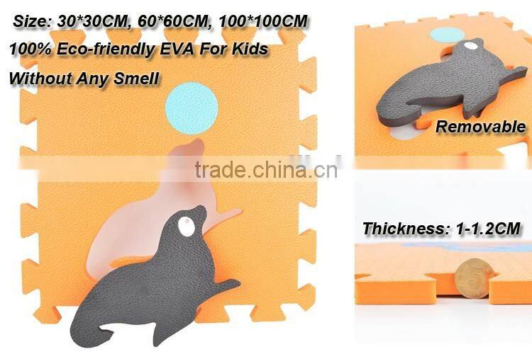 Play house children eva foam interlocking non-toxic puzzle game mats
