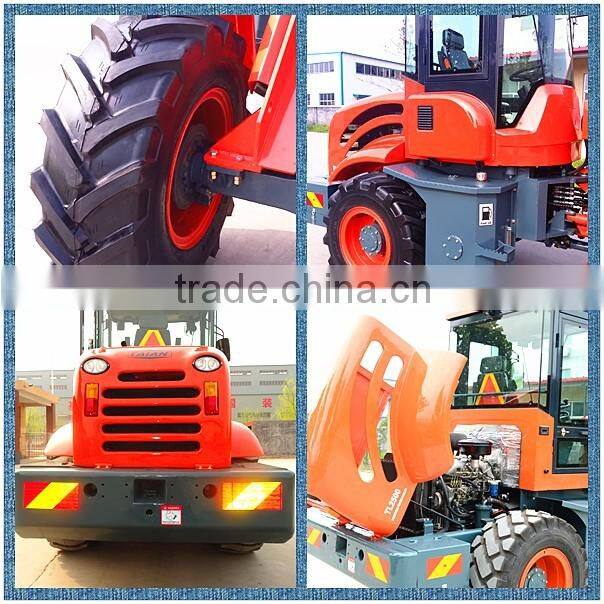 Hydrostatic loading machine telescopic wheel loader machine for sale
