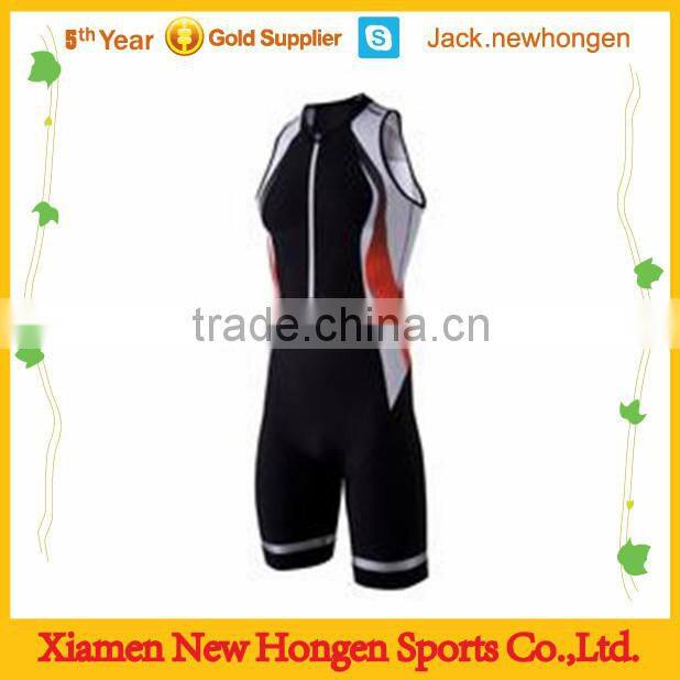Slim fit triathlon skinsuit/triathlon wear/triathlon clothing
