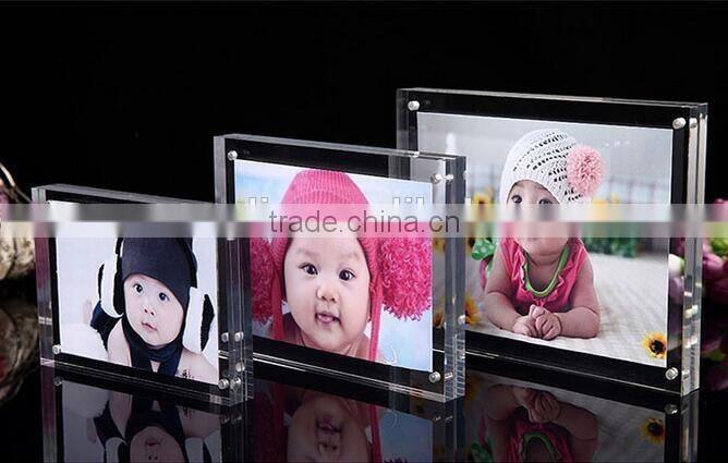 4x6 plexiglass magnet photo frame