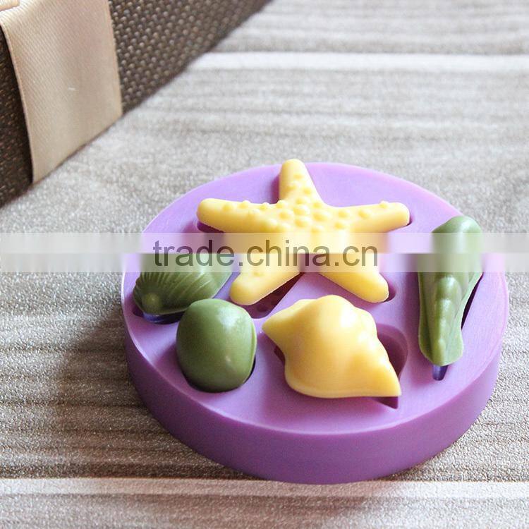 Soft Silicone Shells Cake Mold Decorating, Silicone Soap Molds Wholesale