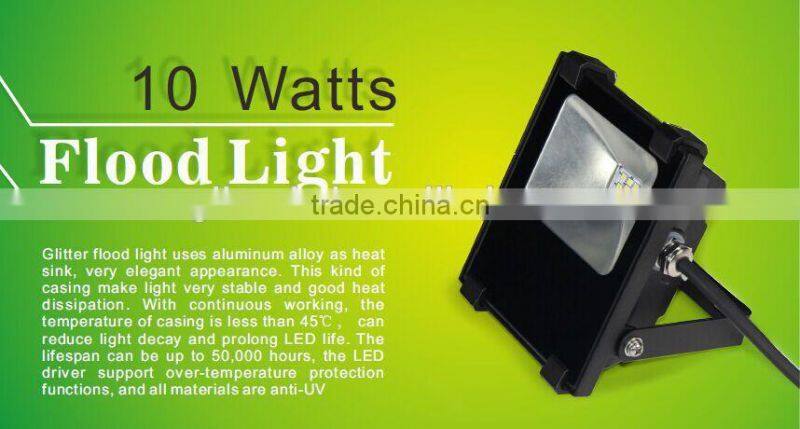 IP66 10w led outdoor flood light with CB GS CE ROHS SAA Certification