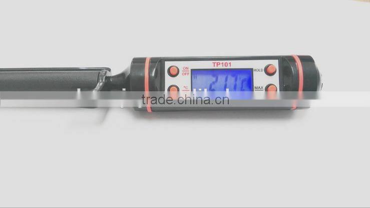 LCD display digital thermometer with capillary tube