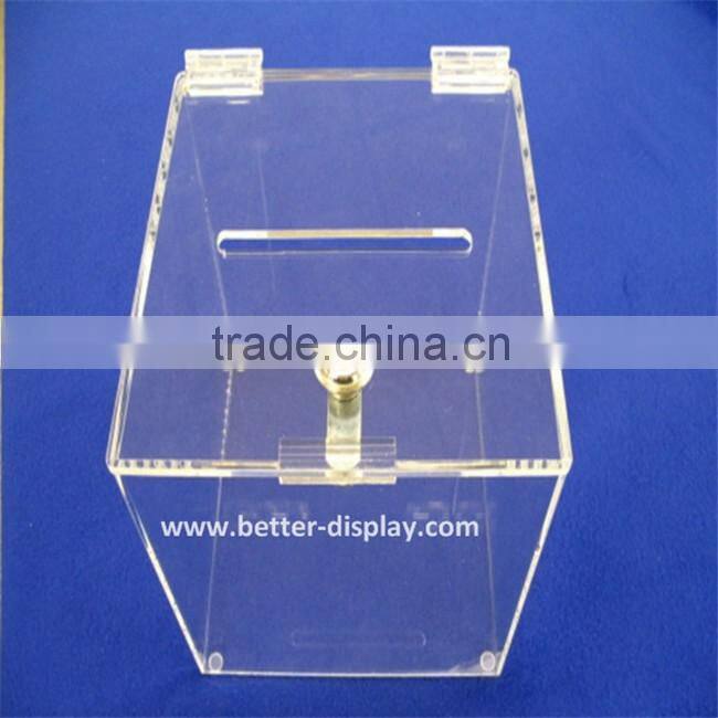 wholesale acrylic donation box locations