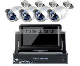 Home security cctv camera kit 720P/960P bullet surveillance AHD camera dvr kit 4CH