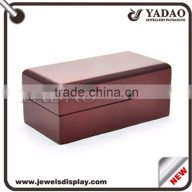 High end classic wooden box antique jewelry box custom logo gift wooden box for ring