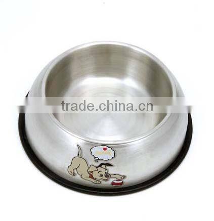 ZML5052-S stainless steel pet bowl