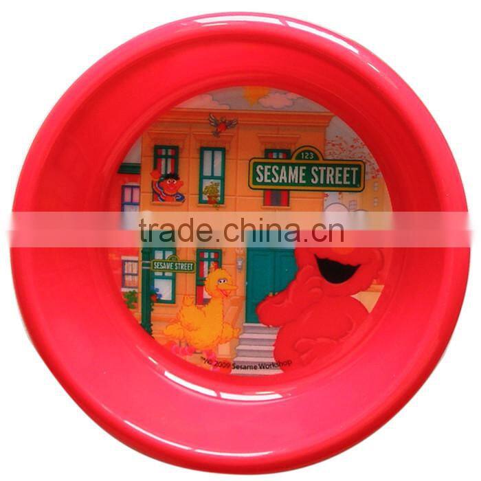 Custom Logo Cartoon 3D plastic bowls