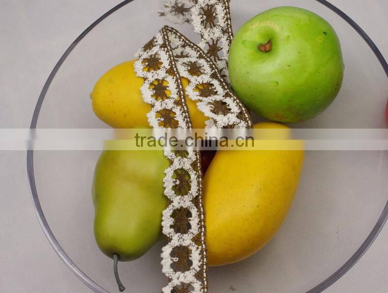 2016 african guipure Cotton ribbon trims crochet accessories lace c300102