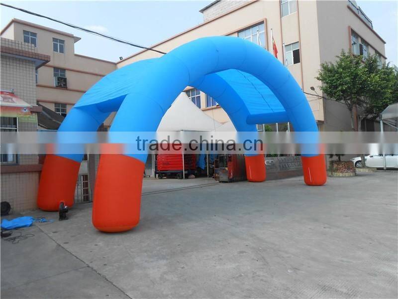 colourful custom printing outdoor advertising arch support