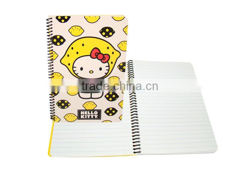 Eco-friendly Cute Sprial Binding Notebook School Supplier Wholesale
