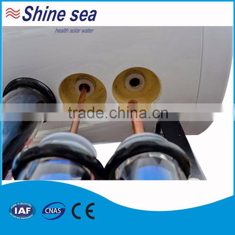 China manufacturer home water vacuum tubes solar heating system