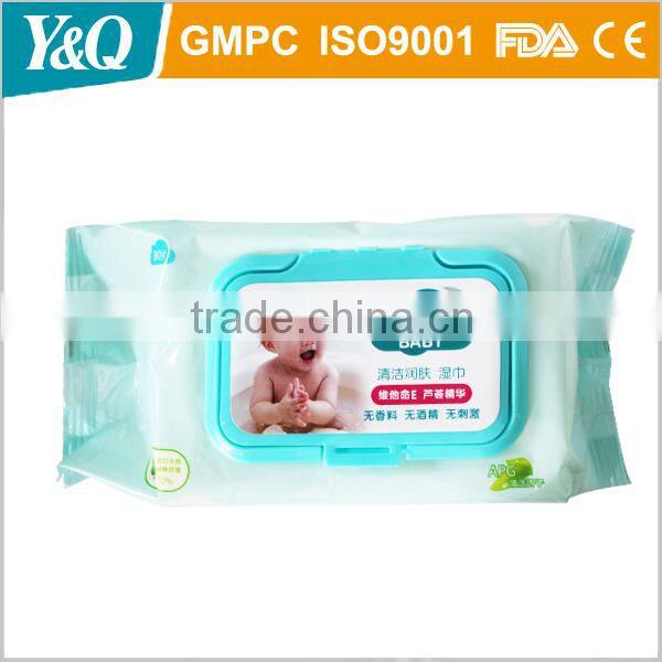 China Cheap Baby Cleaning Wet Wipes With Lid