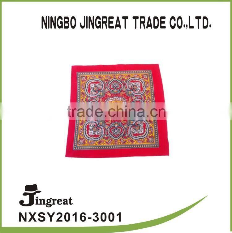 new folk style colorful printing 100% cotton scarf