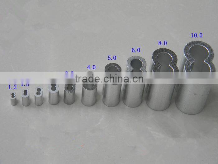 stainless steel oval sleeves/ferrules