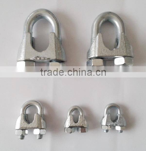 Small MOQ 40mm Din741 Malleable Wire Rope Clips