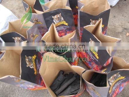 100% natural long burned time softwood charcoal for BBQ