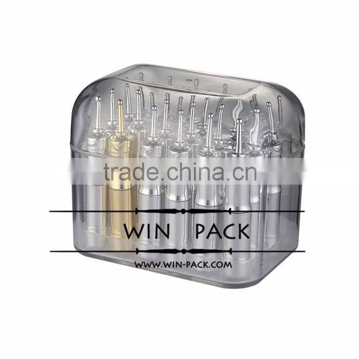 WY2125 Syringe bottle,plastic serum bottle with UV coating,2016 hot selling serum bottle