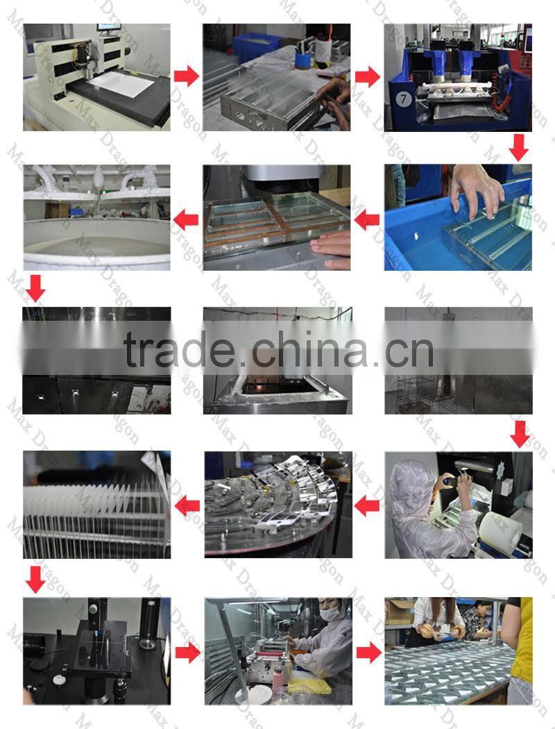 Hot-selling full cover 2.5D curved edge tempered glass screen protector for ipad mini/2/3