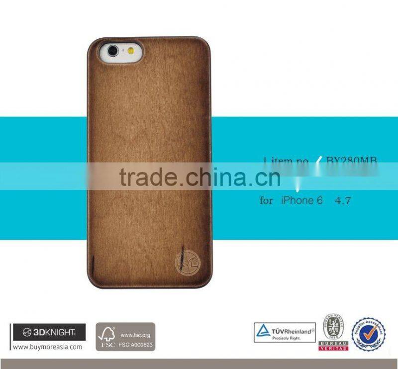 Wooden Bamboo Phone Case, Custom cheap wood phone case for iphone6 for iPhone 6 plus
