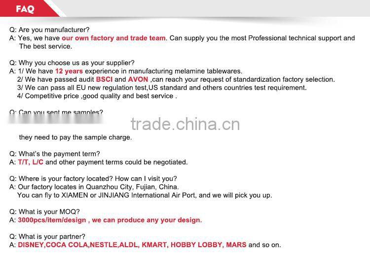 hot sale table ware eco-friendly Japanese melamine white color tea cup