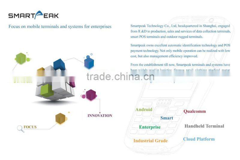 2015 wireless wifi android pos with printer fingerprint,rfid,contact IC card reader, MSR,barcode scanner