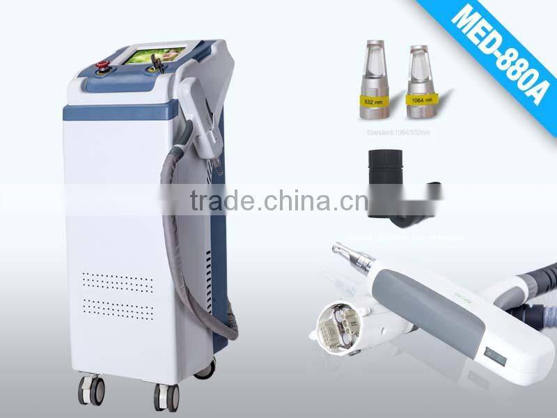 q switch nd yag eyebrow tattoo laser tattoo removal 1000mj machine