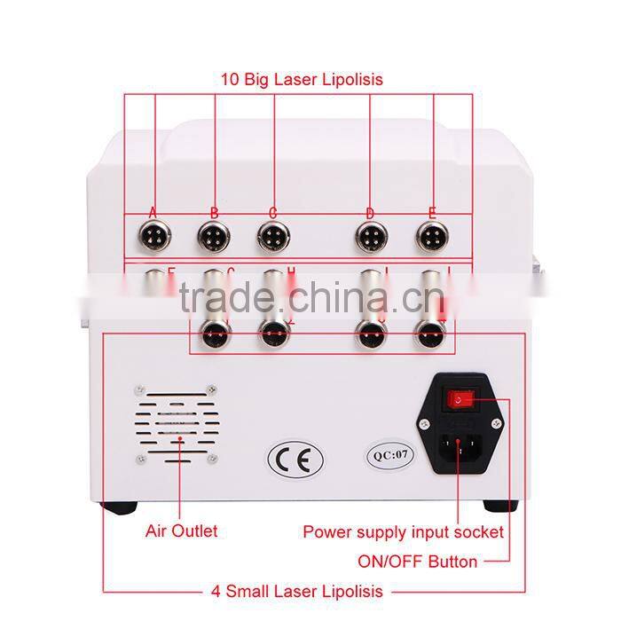 YL-CL13 14 pcs Laser Pads Laser Slimming Equipment with 650nm Laser