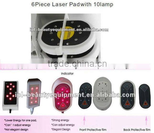 Japan imported lamp CE approved lipo laser for fat burning lipo laser for fat burning