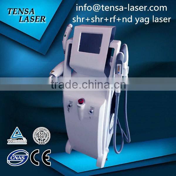 latest technology multifunction laser hair removal elight ipl rf nd yag laser for sale