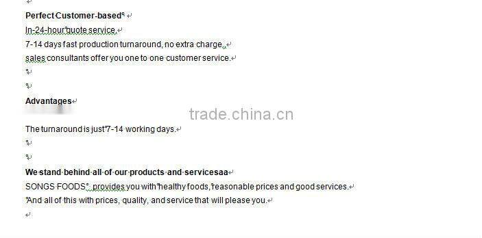 Dry bulk myanmar green mung bean