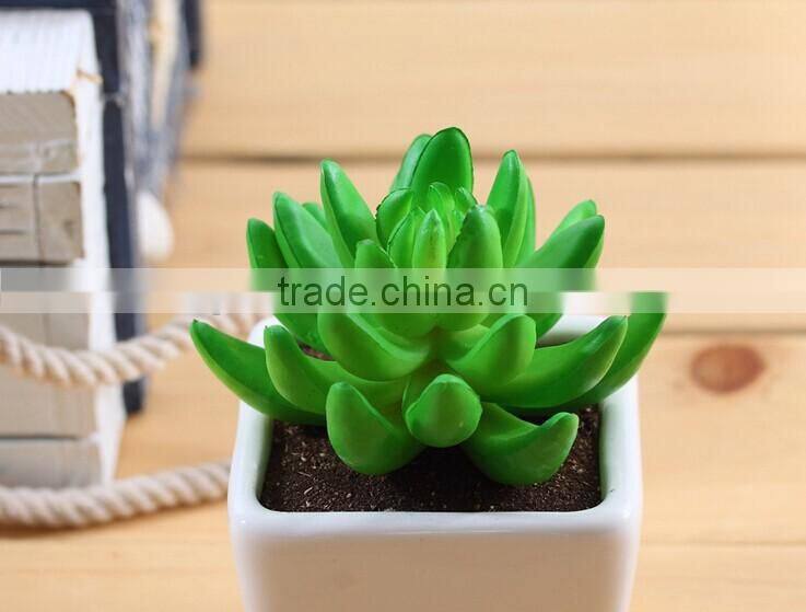 Lovely shaped plastic bonsai for decoration