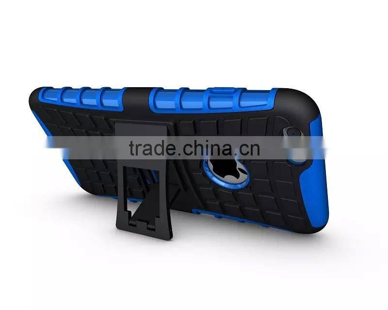 Multicolor TPU+PC Armor Spider Hybrid Kickstand Cell Phones back cover for iPhone 6/6 plus