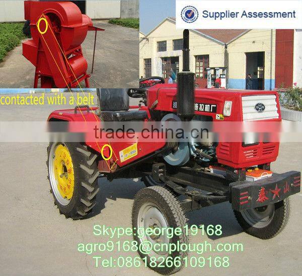 Agricultural machine paddy thresher