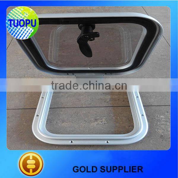 Tuopu marine aluminum frame boat hatch cover,boat window frames deck hatch