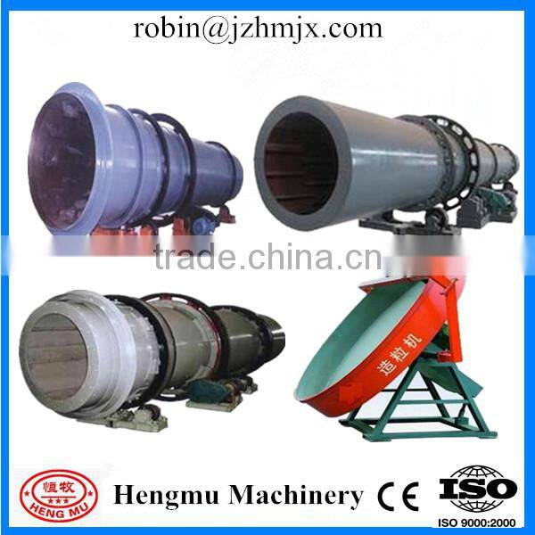 Easy operating large output organic fertilizer granulation machine