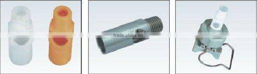 plastic PP plated liquid mixing spray nozzle