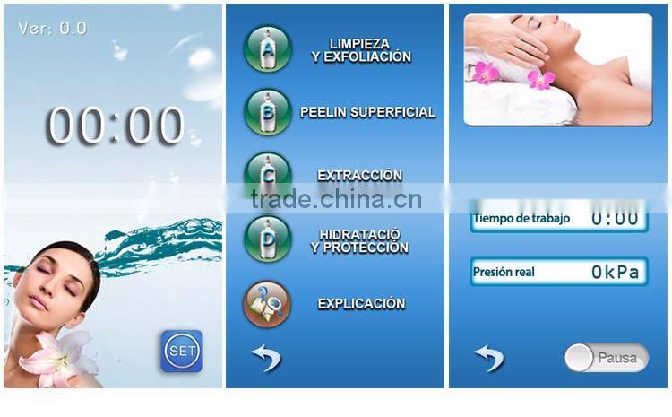 Skin Care professional aqua peel machine diamond dermabrasion equipment