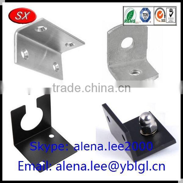 Customized Various types metal adjustable galvanized angle bracket ISO/SGS Passed