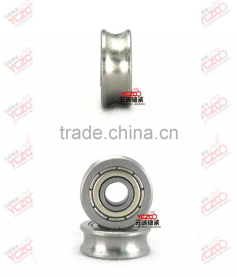 Customized U groove bearing 624zz ball bearing