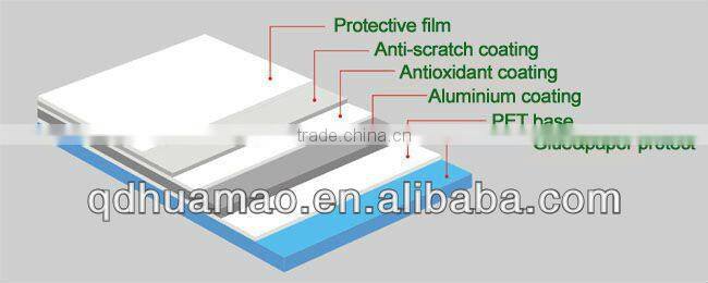 silver reflective film reflective mylar film